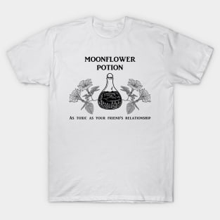 Moonflower potion (black) T-Shirt